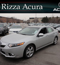 acura tsx 2012 silver sedan gasoline 4 cylinders front wheel drive automatic with overdrive 60462