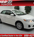 toyota corolla 2012 white sedan le gasoline 4 cylinders front wheel drive not specified 91731