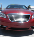 chrysler 200 convertible 2012 cherry red limited flex fuel 6 cylinders front wheel drive automatic 34731
