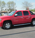 chevrolet avalanche 2007 red suv lt 1500 flex fuel 8 cylinders 4 wheel drive automatic 55124