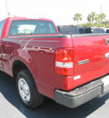 ford f 150 2007 red pickup truck xl gasoline 6 cylinders rear wheel drive 5 speed manual 34474