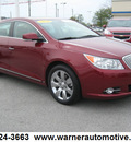 buick lacrosse 2010 dk  red sedan cxl gasoline 6 cylinders front wheel drive automatic 45840