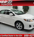 toyota corolla 2012 white sedan s gasoline 4 cylinders front wheel drive automatic 91731