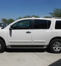 nissan armada 2004 white suv gasoline 8 cylinders 4 wheel drive 5 speed automatic 43228
