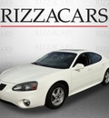 pontiac grand prix 2004 white sedan gt2 gasoline 6 cylinders front wheel drive automatic with overdrive 60546