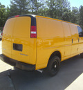 chevrolet express cargo 2006 yellow van 3500 gasoline 8 cylinders rear wheel drive automatic 75503