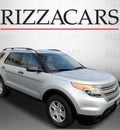ford explorer 2013 silver suv flex fuel 6 cylinders 2 wheel drive automatic with overdrive 60546