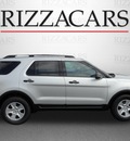 ford explorer 2013 silver suv flex fuel 6 cylinders 2 wheel drive automatic with overdrive 60546