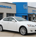 lexus is 250 2009 white sedan gasoline 6 cylinders all whee drive autostick 77065