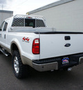 ford f 350 super duty 2008 white lariat 4x4 diesel 8 cylinders 4 wheel drive automatic 98371