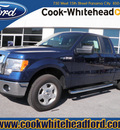 ford f 150 2012 blue xlt flex fuel 6 cylinders 2 wheel drive automatic with overdrive 32401