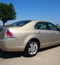 ford fusion 2006 off white sedan v6 sel gasoline 6 cylinders front wheel drive automatic 76018