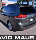 toyota sienna 2011 green van limited gasoline 6 cylinders front wheel drive automatic 32771