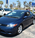 honda civic 2008 blue coupe ex gasoline 4 cylinders front wheel drive automatic 94063