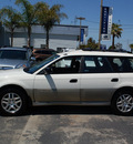 subaru outback 2000 white wagon gasoline 4 cylinders all whee drive automatic 94063