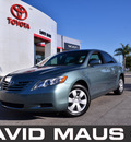 toyota camry 2009 green sedan le gasoline 4 cylinders front wheel drive automatic 32771
