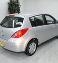 nissan versa 2010 silver hatchback 1 8 s gasoline 4 cylinders front wheel drive automatic 91731