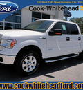 ford f 150 2012 white xlt gasoline 6 cylinders 4 wheel drive automatic 32401