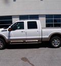 ford f 250 super duty 2012 white king ranch biodiesel 8 cylinders 4 wheel drive automatic with overdrive 32401