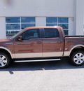 ford f 150 2012 brown lariat flex fuel 8 cylinders 4 wheel drive automatic 32401