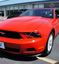 ford mustang 2012 red v6 gasoline 6 cylinders rear wheel drive automatic 08753