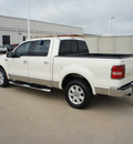 lincoln mark lt 2008 white navi gasoline 8 cylinders rear wheel drive automatic with overdrive 76108