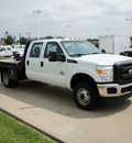 ford f 350 super duty 2011 white xl biodiesel 8 cylinders 4 wheel drive automatic 76108
