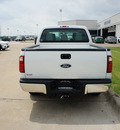 ford f 250 super duty 2011 white xl biodiesel 8 cylinders 2 wheel drive automatic 76108