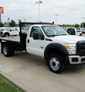 ford f 450 super duty 2011 white xl biodiesel 8 cylinders 2 wheel drive automatic 76108