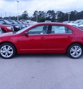 ford fusion 2012 red sedan se gasoline 4 cylinders front wheel drive 6 speed automatic 77388