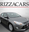 ford focus 2012 gray sedan se flex fuel 4 cylinders front wheel drive automatic with overdrive 60546