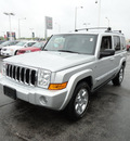jeep commander 2007 silver suv limited gasoline 8 cylinders 4 wheel drive automatic 60443