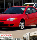 saturn ion 2 2007 red coupe gasoline 4 cylinders front wheel drive automatic 62034