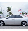 ford fusion 2012 silver sedan se gasoline 4 cylinders front wheel drive automatic 33157
