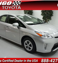 toyota prius 2012 silver hatchback two hybrid 4 cylinders front wheel drive automatic 91731