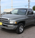 dodge ram pickup 1500 2001 grey pickup truck gasoline 6 cylinders rear wheel drive automatic with overdrive 80229