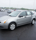 ford focus 2008 silver sedan s gasoline 4 cylinders front wheel drive automatic 19153