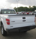 ford f 150 2012 white xl flex fuel 6 cylinders 2 wheel drive 6 speed automatic 62863