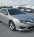 ford fusion 2010 silver sedan se gasoline 4 cylinders front wheel drive automatic 62863