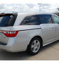 honda odyssey 2012 silver van touring elite gasoline 6 cylinders front wheel drive automatic with overdrive 77065