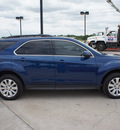 chevrolet equinox 2010 blue suv lt gasoline 4 cylinders front wheel drive automatic 76087
