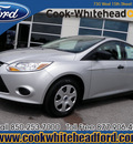 ford focus 2012 silver sedan s flex fuel 4 cylinders front wheel drive 5 speed manual 32401