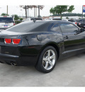 chevrolet camaro 2010 black coupe lt gasoline 6 cylinders rear wheel drive 6 speed manual 77090