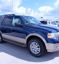 ford expedition 2012 dk  blue suv xlt flex fuel 8 cylinders 2 wheel drive 6 speed automatic 77388
