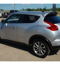 nissan juke 2011 silver sl gasoline 4 cylinders front wheel drive automatic with overdrive 77037