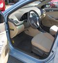 hyundai accent 2012 lt  blue sedan gls gasoline 4 cylinders front wheel drive automatic 94010