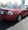 ford taurus 2009 dk  red sedan limited gasoline 6 cylinders front wheel drive automatic 56301