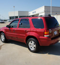 ford escape 2006 dk  red suv limited gasoline 6 cylinders front wheel drive automatic with overdrive 76108
