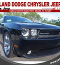dodge challenger 2012 black coupe r t gasoline 8 cylinders rear wheel drive automatic 33157