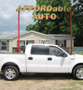 ford f 150 2004 white lariat gasoline 8 cylinders rear wheel drive automatic 77379